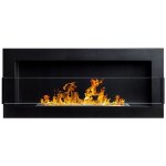 Biokominki Nástěnný bio krb GMT 90 x 40 x 12,5 cm černý matná struktura – Hledejceny.cz
