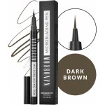 Nanobrow Microblading Pen Precizní líčení obočí s perem na obočí Dark Brown 1 ml – Zboží Mobilmania