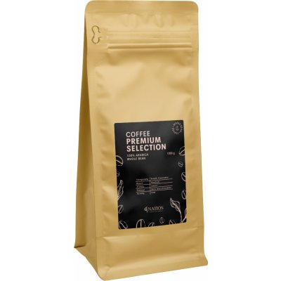 Natios Premium Selection 100% Arabica zrnková 1 kg – Hledejceny.cz