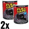 Univerzální a vodotěsná lepící páska - Flex Tape (černá) 2 kusy = množstevní SLEVA