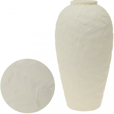 VÁZA KERAMIKA 17x17x33CM KRÉM SUPER CENA! – Hledejceny.cz