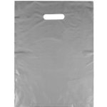Prima-obchod Igelitová taška 25x35 cm, barva 2 stříbrná – Hledejceny.cz