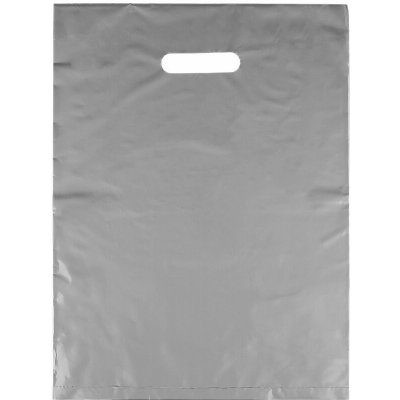 Prima-obchod Igelitová taška 25x35 cm, barva 2 stříbrná – Hledejceny.cz