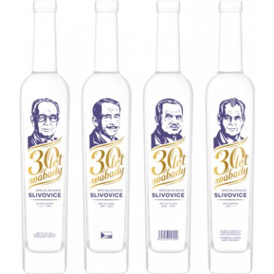 Slivovice 30 let svobody 43% 0,5 l (holá láhev) – Hledejceny.cz