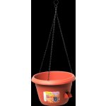 Nohel Garden Žardinka samozavlažovací SIESTA závěsná antracit 25x16 cm – Zboží Dáma