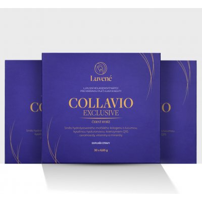 Luvené Kolagen drink Collavio Exclusive černý rybíz 3x 30 sáčků – Hledejceny.cz