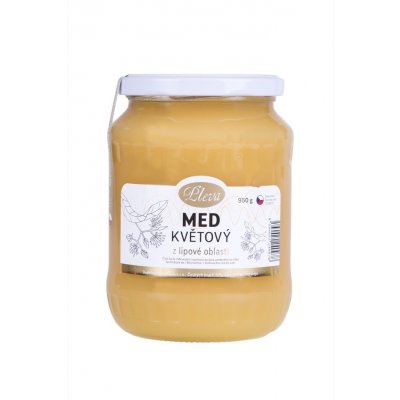 Pleva Med lipový pastovaný 950 g