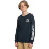 Dětské tričko Quiksilver Rolling Circle LS BYJ0 Navy Blazer