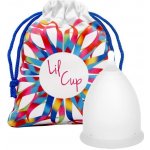 LilCup Joy menstruační kalíšek transparentní mini – Zboží Dáma
