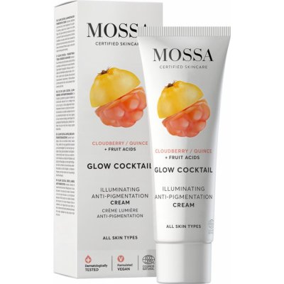 Mossa Glow Coctail Rozjasňující krém proti pigmentaci 50 ml