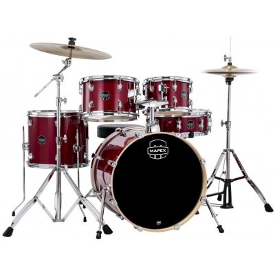 Mapex Venus Crimson Red Sparkle Rock Kit