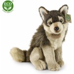 Eco-Friendly vlk sedící 28 cm – Sleviste.cz
