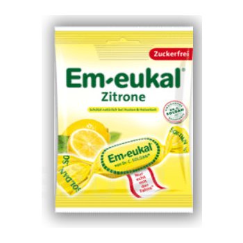 Em-Eukal Citronové dropsy s vitamínem C 50 g