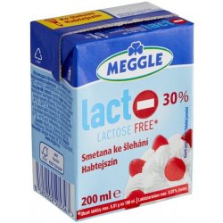 Meggle Smetana bez laktózy 30% 200 ml