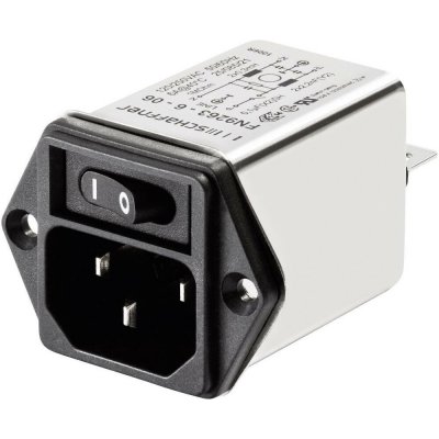Schaffner FN 9263-1-06, FN 9263-1-06 síťový filtr, 250 V/AC, 1 A, 5.3 mH – Hledejceny.cz