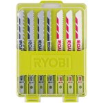 Ryobi RAK10JSB 10ti dílná sada pilových plátků pro přímočaré pily – Zboží Dáma