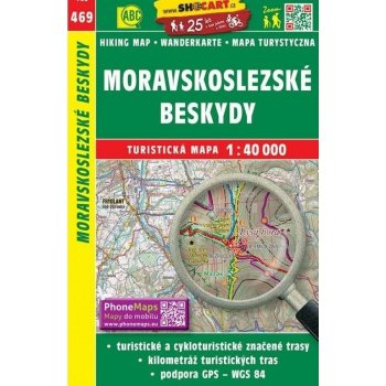 Moravskoslezske Beskydy 1:40 000