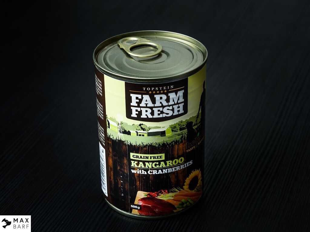 Topstein Farm Fresh Klokan s brusinkami 400 g