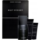 Kosmetická sada Issey Miyake Nuit D'Issey EDT 125 ml + sprchový gel 75 ml + balzám po holení 50 ml dárková sada