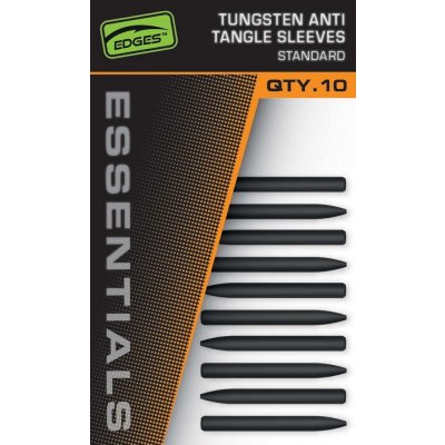 Fox Převleky Edges Essentials Tungsten Anti Tangle Sleeve Standarts 10 ks – Zboží Dáma