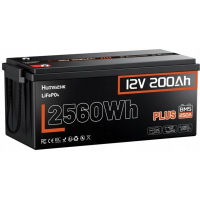 Humsienk LiFePO4 12V 200Ah 250A BMS – Zboží Živě