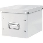 Leitz Krabice Click-N-Store WOW, čtvercová M, bílá – Zboží Živě