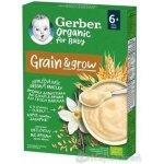 Gerber Organic for Baby Nemléčná kaše pšeničně-ovesná vanilka 200 g – Zbozi.Blesk.cz