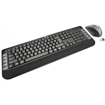 Trust Tecla Wireless Multimedia Keyboard with mouse 18050 od 445 Kč -  Heureka.cz