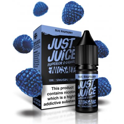 Just Juice Salt Blue Raspberry 10 ml 11 mg – Zbozi.Blesk.cz