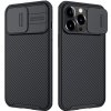 Pouzdro a kryt na mobilní telefon Apple Pouzdro Nillkin CamShield iPhone 12 Pro Max černé