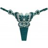 Dámské erotické kalhotky a tanga Amparo Miranda® Erotické kalhotky Butterfly B253 Zelená