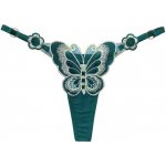 Amparo Miranda® Erotické kalhotky Butterfly B253 Zelená – Zboží Dáma