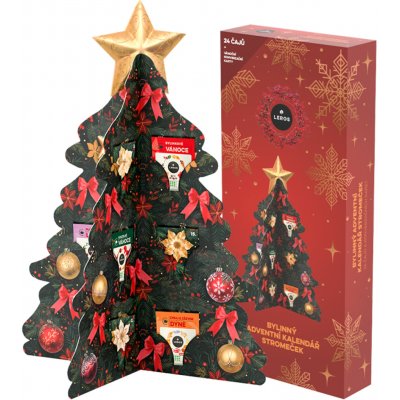 Leros Bylinný adventní kalendář stromeček 6 45 g – Hledejceny.cz