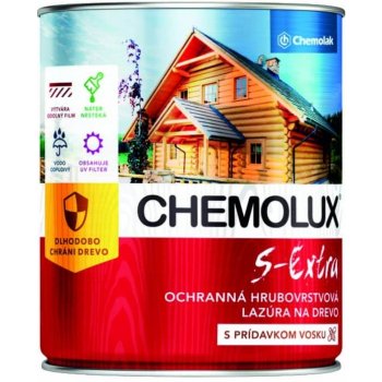 Chemolux Extra 2,5 l červený smrk