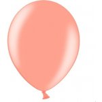 Balónek růžovozlatý metalický ø 27 cm růžovozlaté nafukovací metalické svatební balónky na party oslavu svatbu