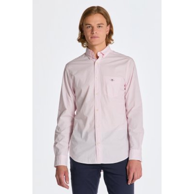 Gant košile reg poplin shirt růžová – Zbozi.Blesk.cz