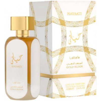 Lattafa Perfumes Hayaati Gold Elixir parfémovaná voda unisex 100 ml – Zboží Mobilmania