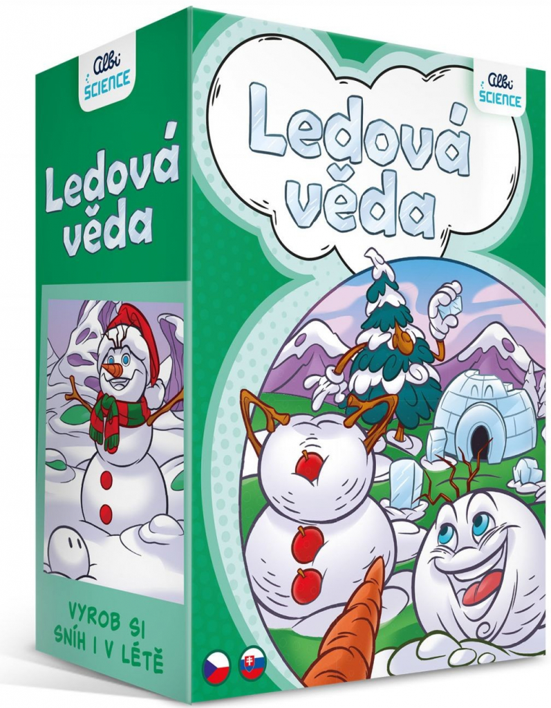 Ledová věda plechovka Albi