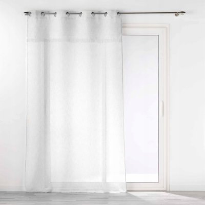 Douceur d`Interieur Vnitřní závěs s očky a třásněmi ELEANIA, 140 x 240 cm – Hledejceny.cz