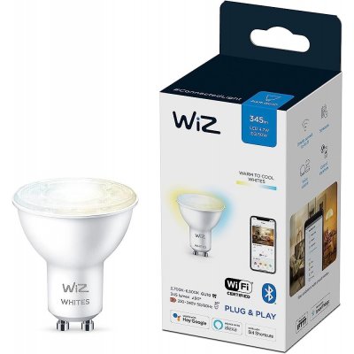 WiZ Chytrá žárovka Tunable White 4,9W GU10 – Zboží Mobilmania