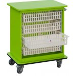 DEXTER 22 ABS vozík boxový, otevřený, 880x750x520 mm, jarní zeleň – Hledejceny.cz
