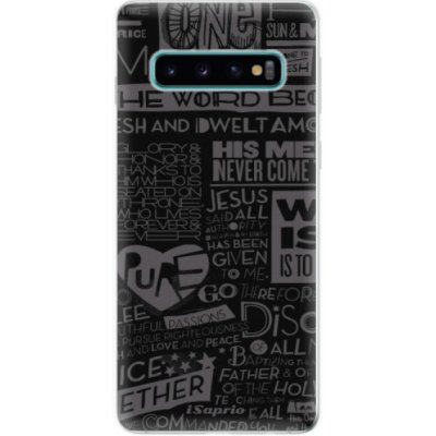 Pouzdro iSaprio - Text 01 - Samsung Galaxy S10 – Zboží Mobilmania