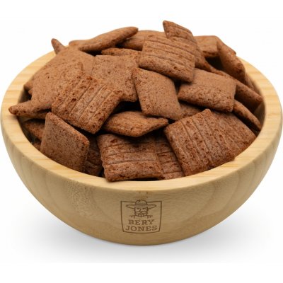 Bery Jones Křehké polštářky s jahodovou náplní bezlepkové zdroj vlákniny 500 g – Zboží Dáma