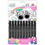 EUROSWAN Malování podle čísel Jednorožec 2 listy + fixy – Zboží Mobilmania