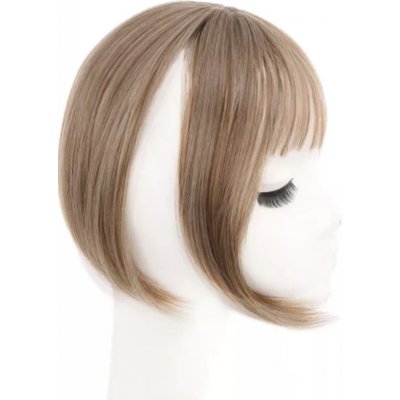 Dámské Tupé Clip in tmavý blond s melírem – Zboží Dáma