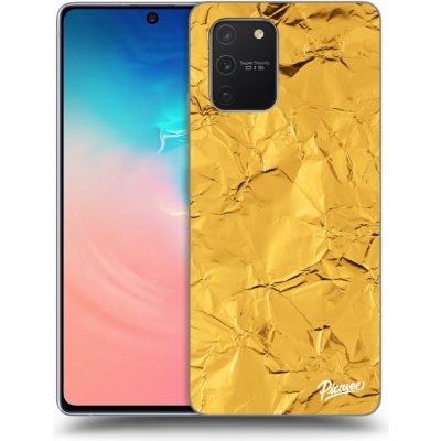 Pouzdro Picasee silikonové Samsung Galaxy S10 Lite - zlaté čiré – Zboží Mobilmania