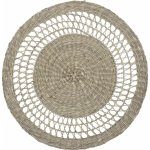 Mars & More Přírodní kulaté prostírání z mořské trávy prolamované Ø 40x0,5cm – Zboží Dáma