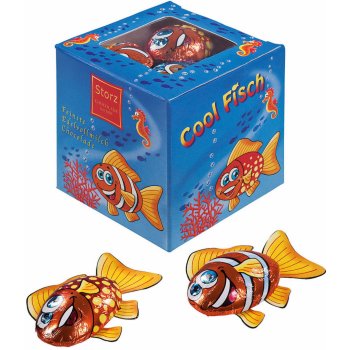 Storz Čokoládové akvárium rybičky v krabičce 10 x 62,5 g