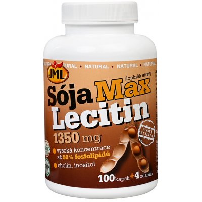 JML Soja Lecitin 1350 mg 104 kapslí – Hledejceny.cz