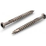 Terasový vrut 5x80 nerez C1 AISI 410, se zesíleným tělem, čočkovitá hlava, TORX – Hledejceny.cz